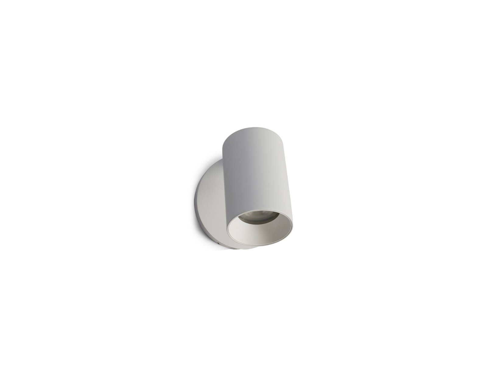 SpotOn Circle1 Aplique de Pared w/Switch Blanco - Antidark