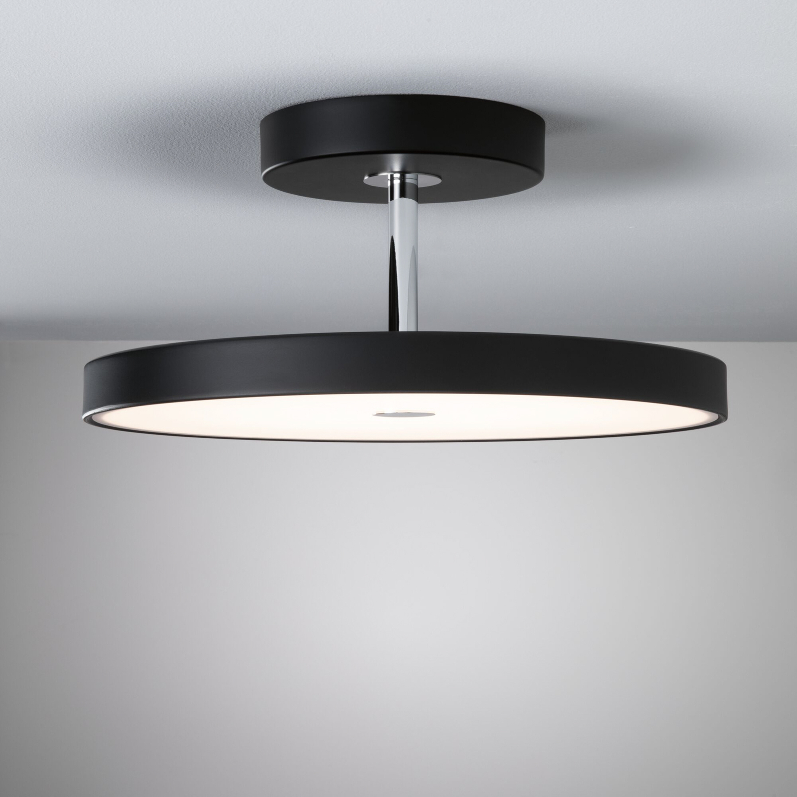 Paulmann Hildor LED ceiling light, ZigBee, black