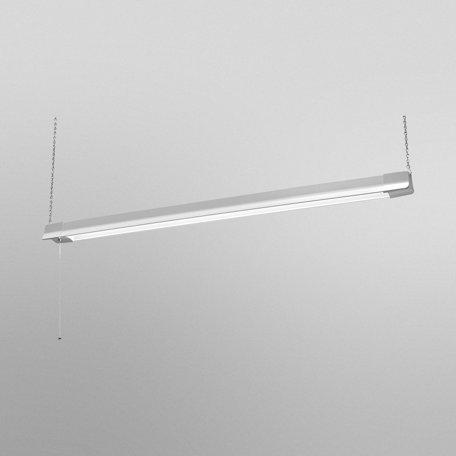 OSRAM LED-Hängelampe OFFICE LINE, Länge 112 cm weiß Schalter