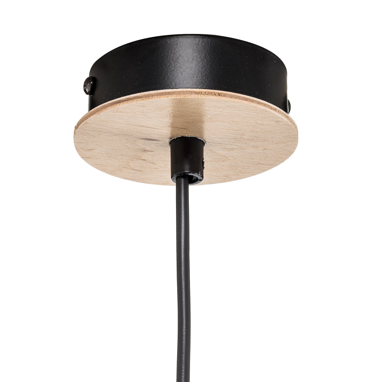 Hanglamp Bolero 1, 1-lamp, zwart