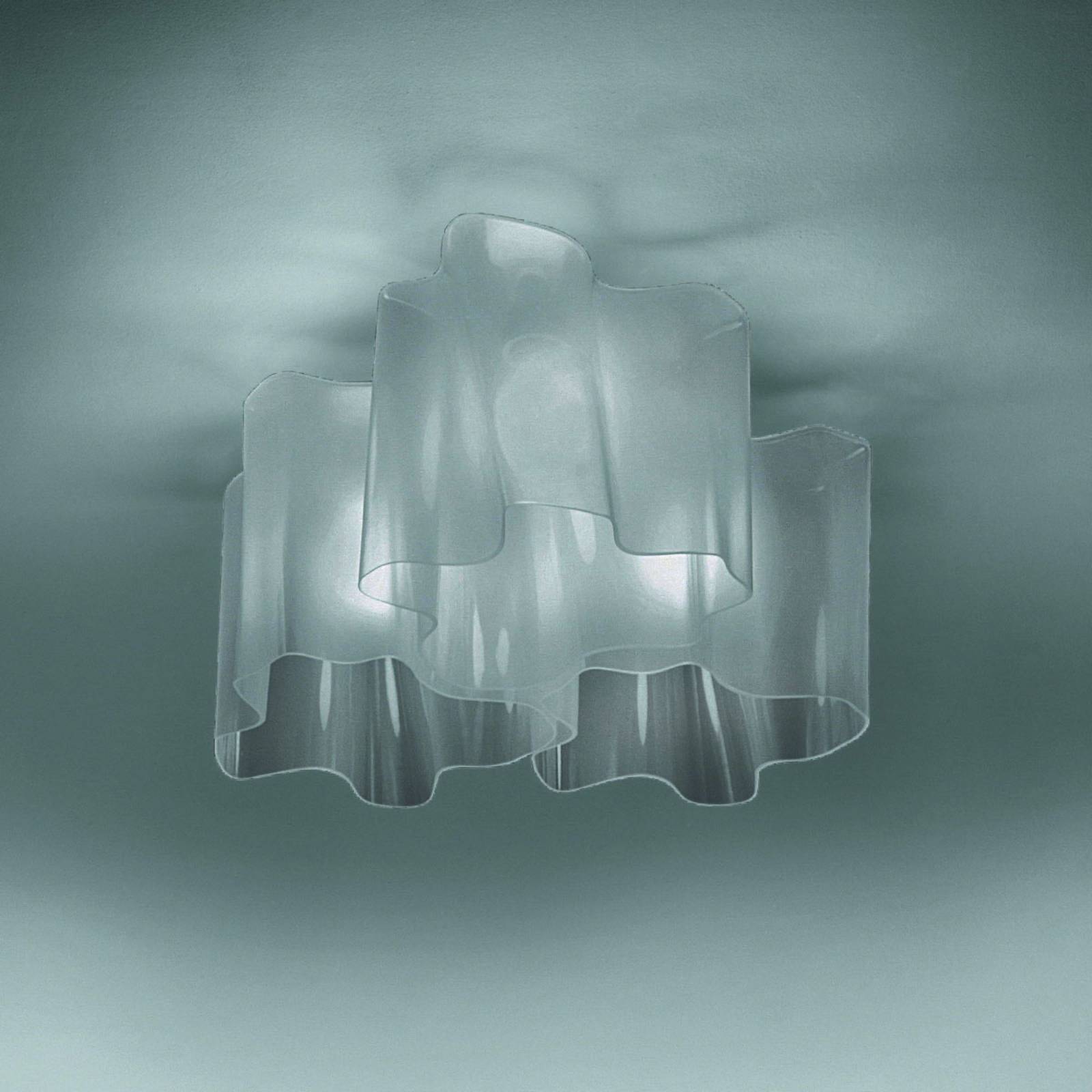 Stropné svietidlo Artemide Logico 120° 66x66 sivé