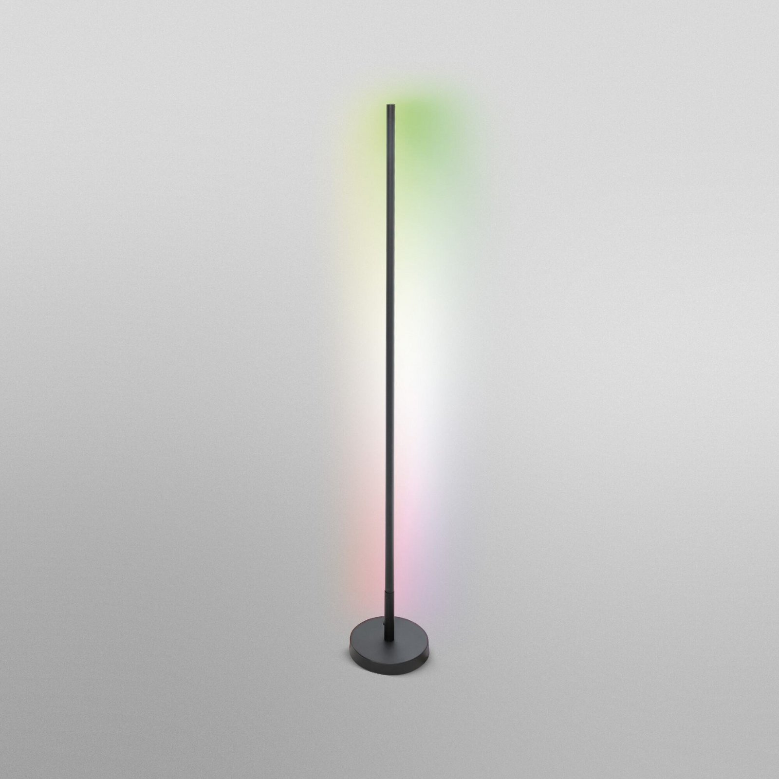 OSRAM SMART+ WiFi LED-Stehlampe ROUND schwarz 140 cm RGB CCT
