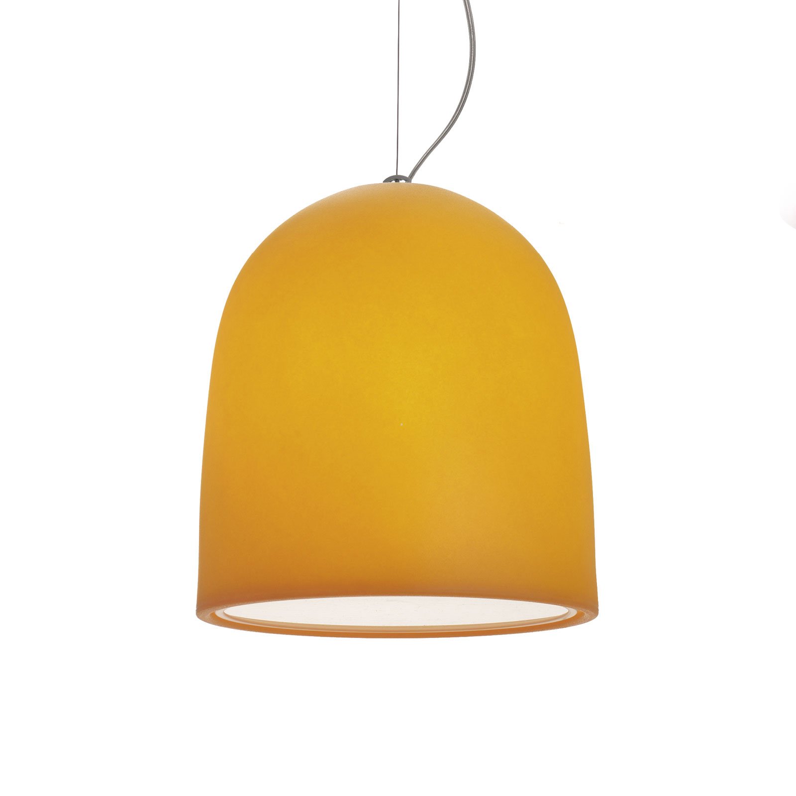 Modo Luce Campanone viseča svetilka Ø 33 cm oranžna