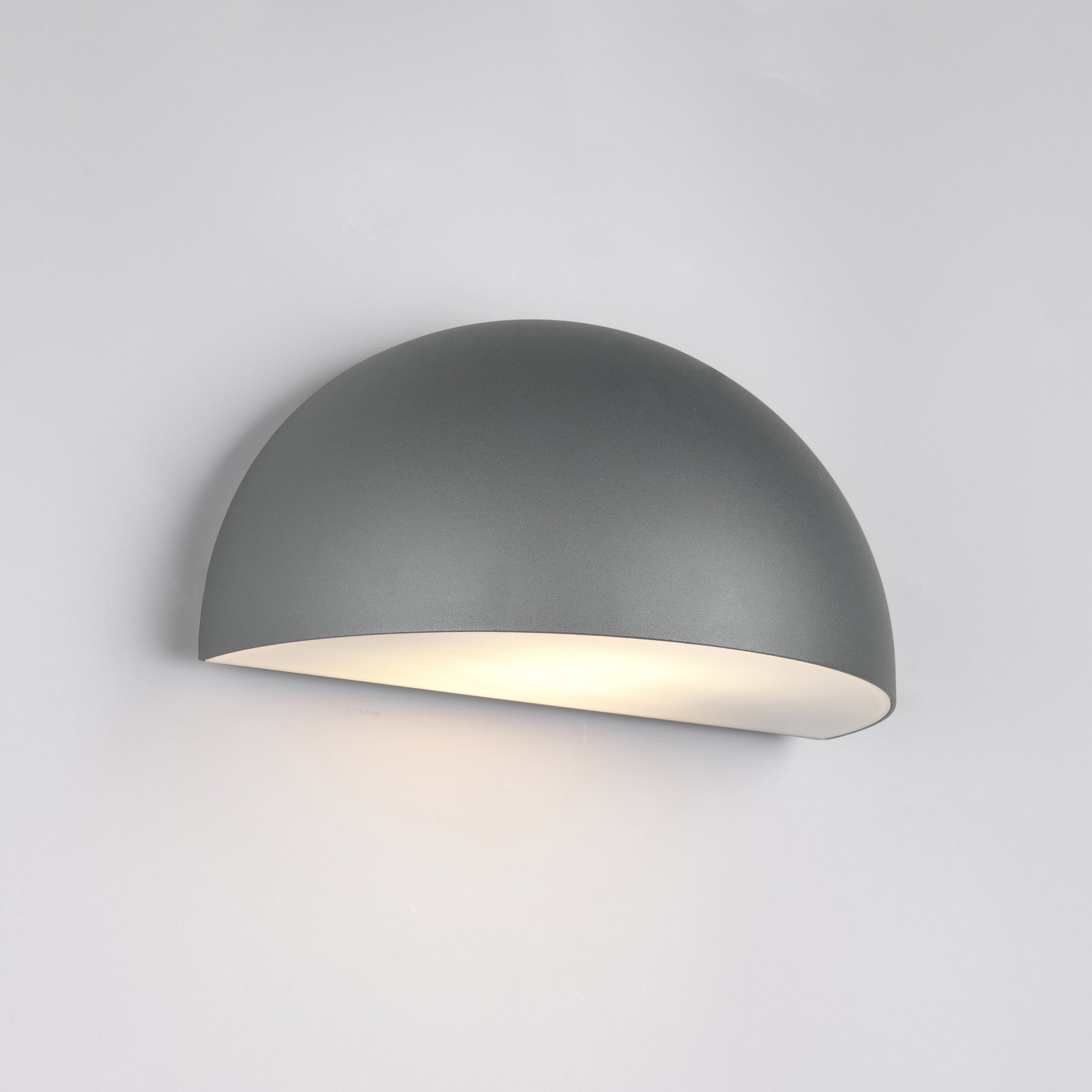 Maas outdoor wall light, anthracite, die-cast aluminium, E27