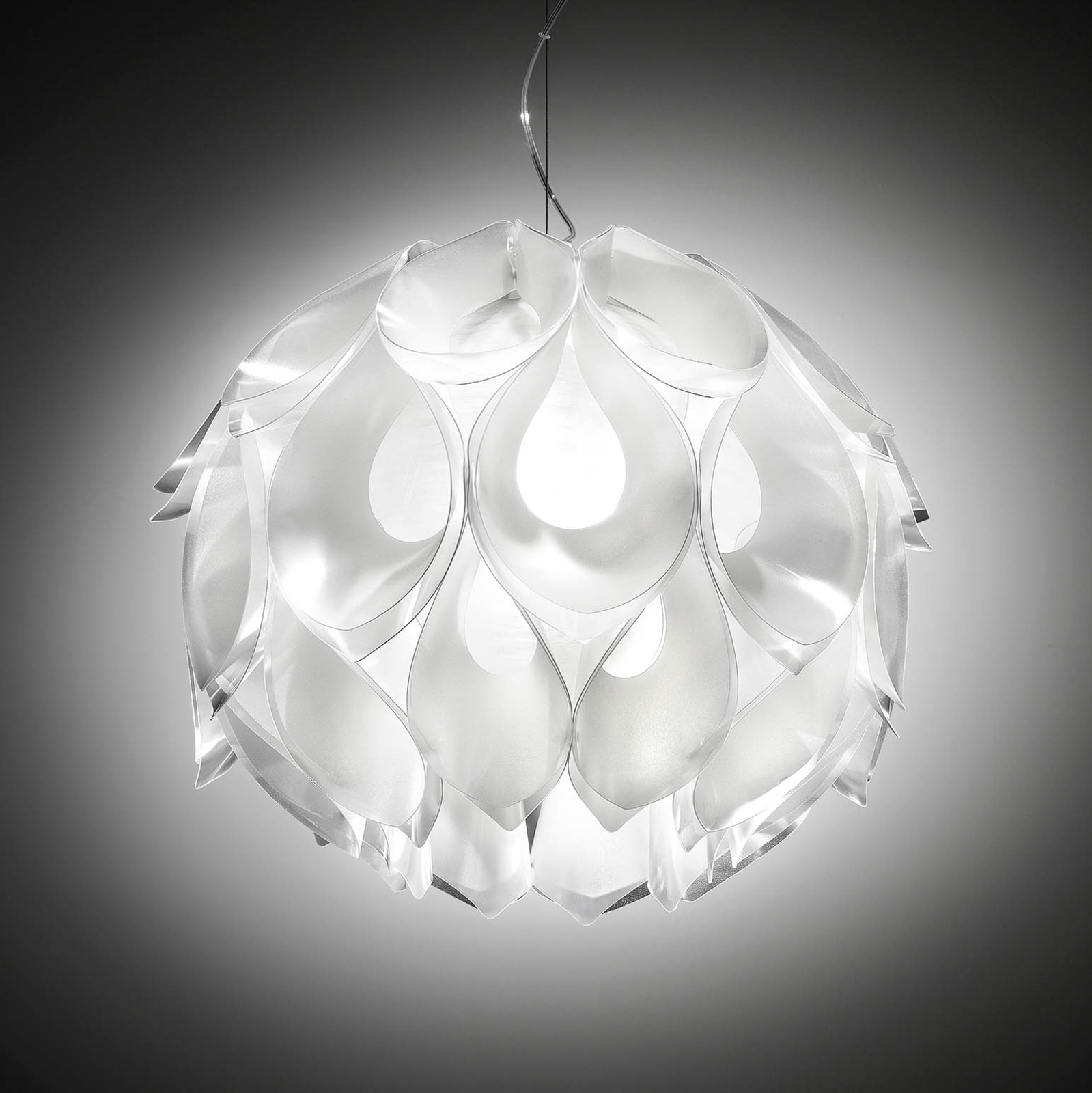 Slamp Flora M - designer-hængelampe, hvid