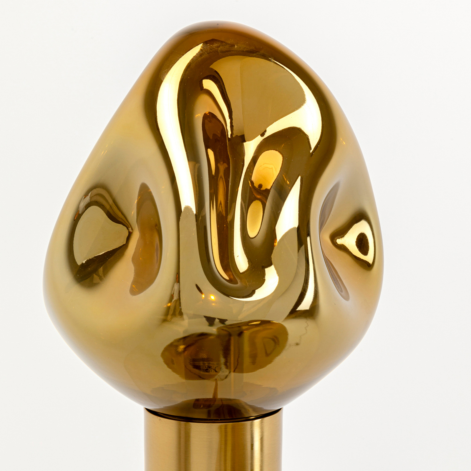 Lampe sur pied KARE Supernova, ambre, verre, 160 cm, E27