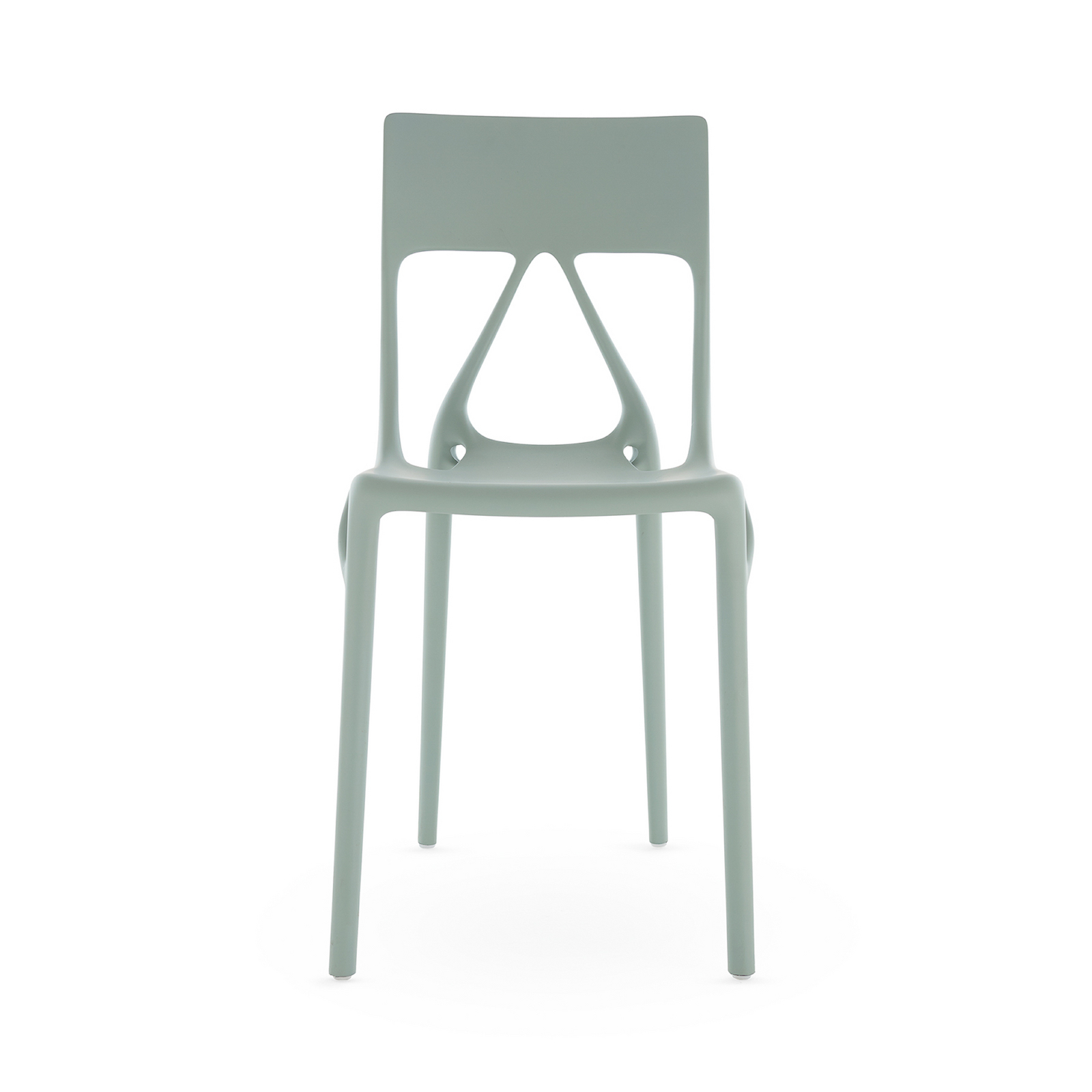 Chaises A.I. Lite, vert Hauteur 80 cm, lot de 2 - Kartell