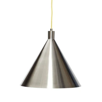 Yama Pendelleuchte Ø40 Nickel/Yellow - Hübsch