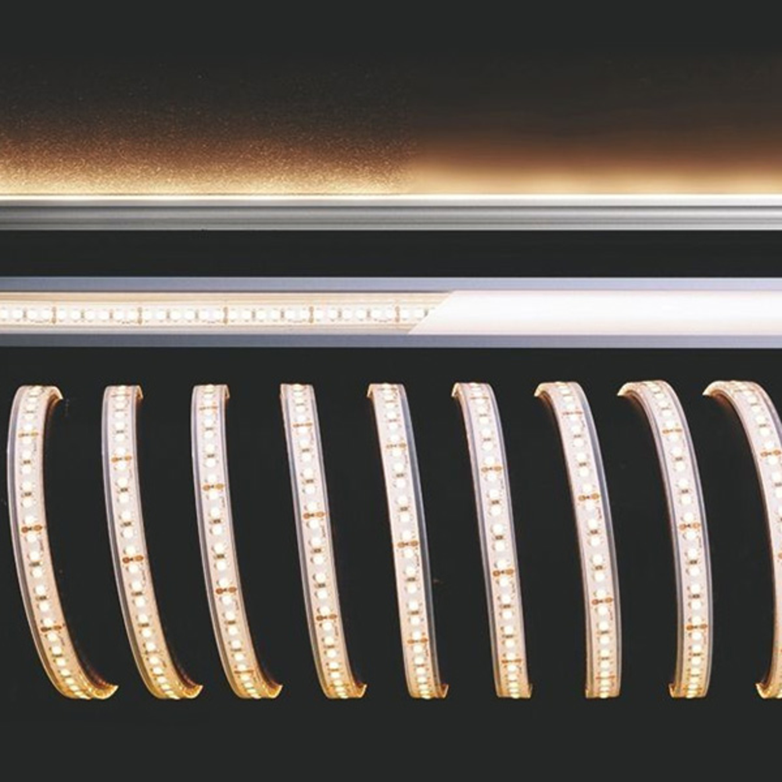 Flexibler LED-Strip, 55 W, 500x1,1x0,44cm, 3.000 K