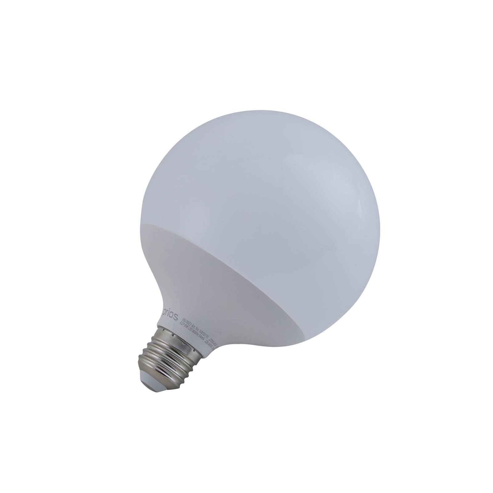 LUUMR Smart LED, E27, G125, 9W, RGB, Tuya, WLAN, matowy, CCT