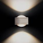 "Megatron Due Punto" LED sieninis šviestuvas, matinės baltos spalvos