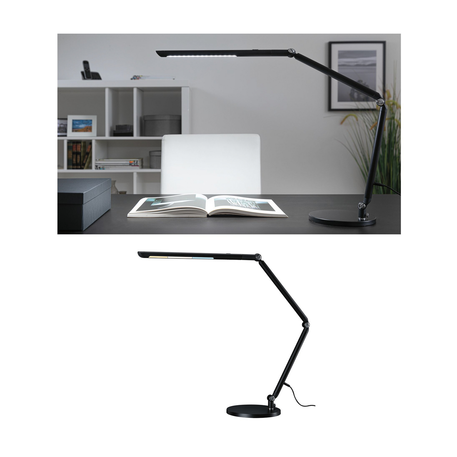 LogiLink BP0145 Flat Panel Muur Beugel Voor Monitor - Tot 32 Inch - Volledig Beweegbaar Met Gasveer - Zwart