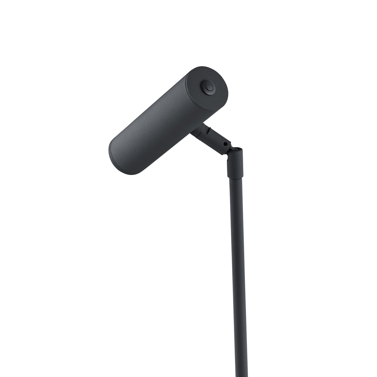 Tom Pro LED-pöytävalaisin, musta, korkeus 47 cm, CCT, himmennin