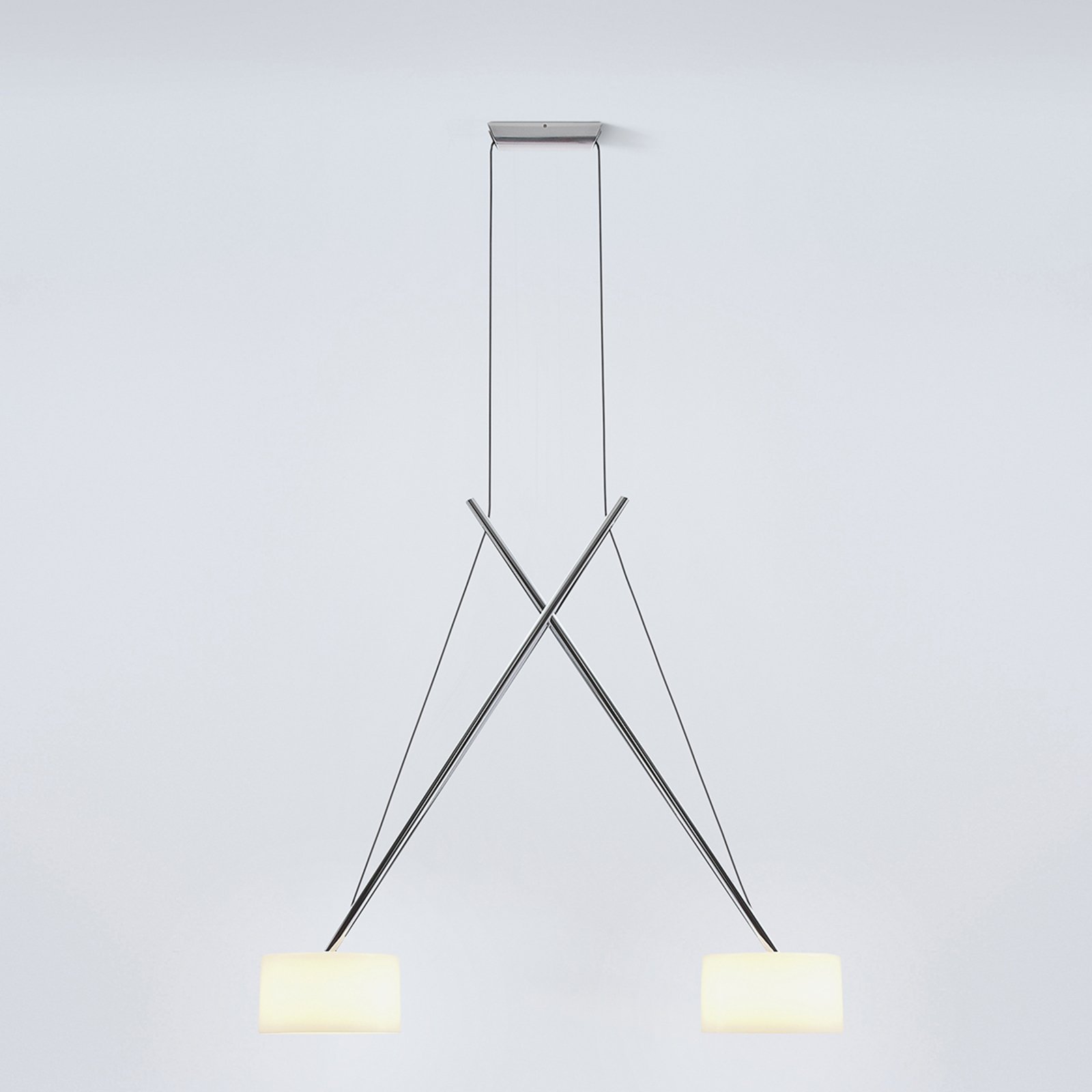 serien.lighting Twin – pohyblivá závesná LED lampa