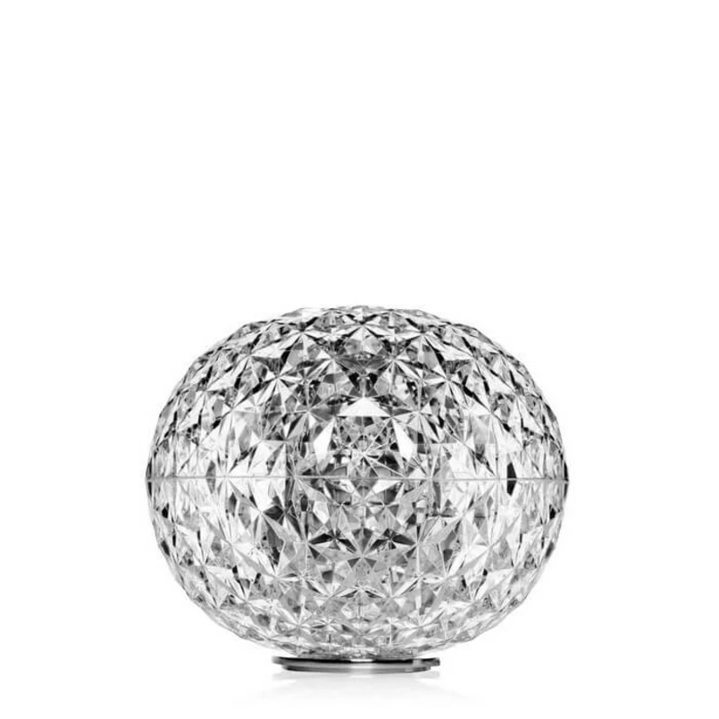 Kartell - Planet Tischleuchte Small Kristall