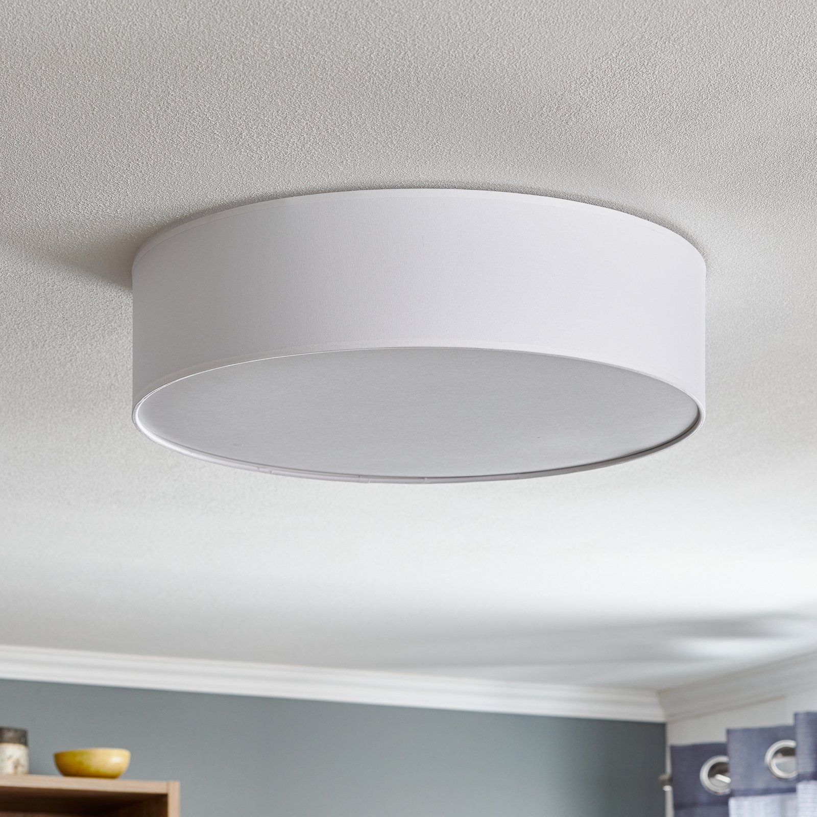 Rondo ceiling light, white, Ø 50 cm