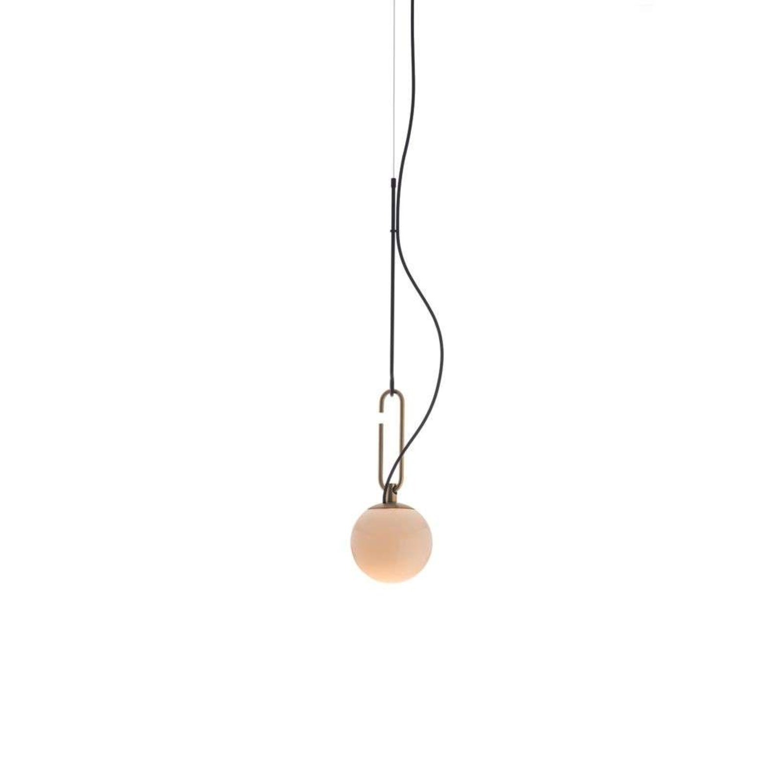 Nh 14 S Lámpara Colgante Black/Brass - Artemide - Artemide