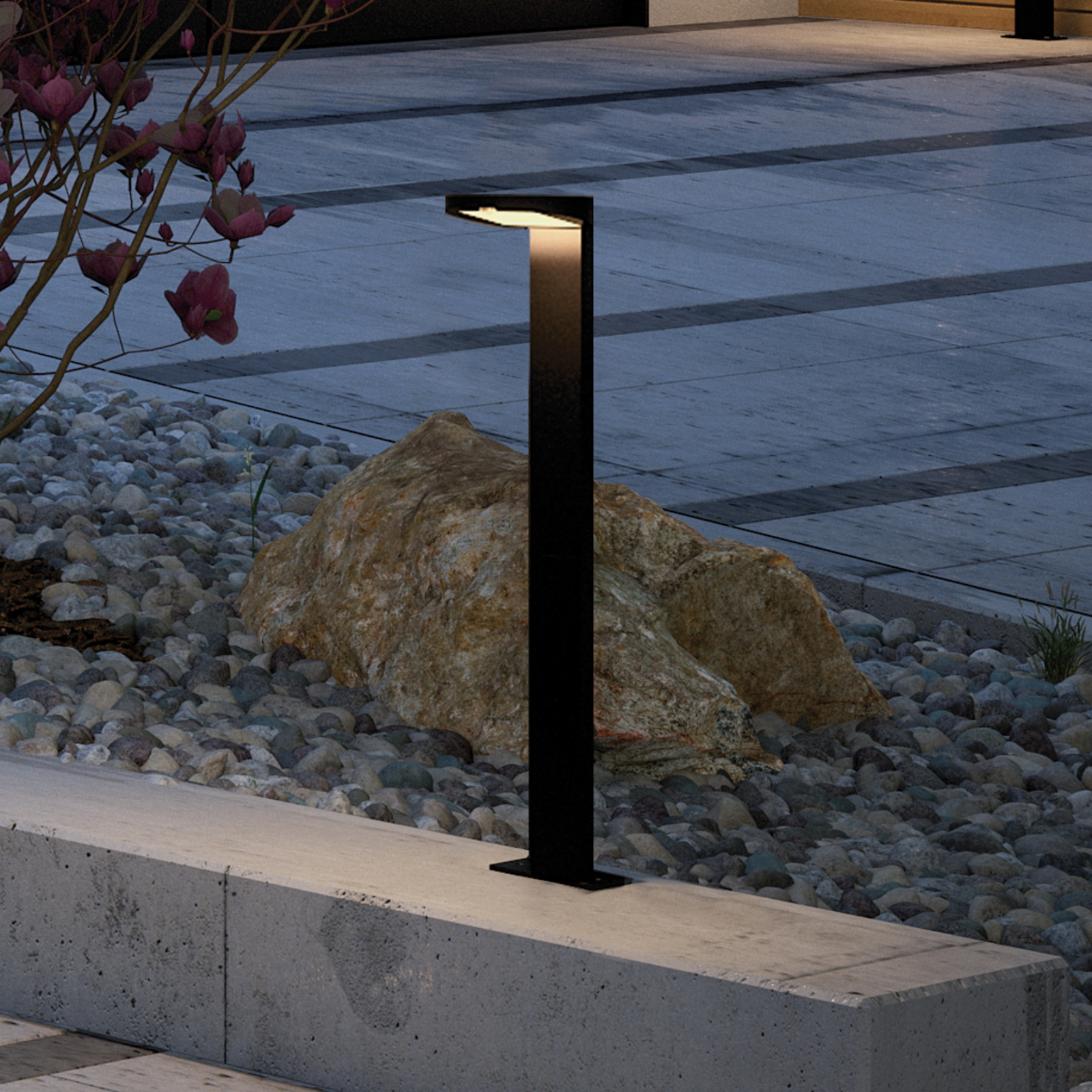 Ryse Gartenleuchte Solcelle m/Sensor Anthrazit - Paulmann