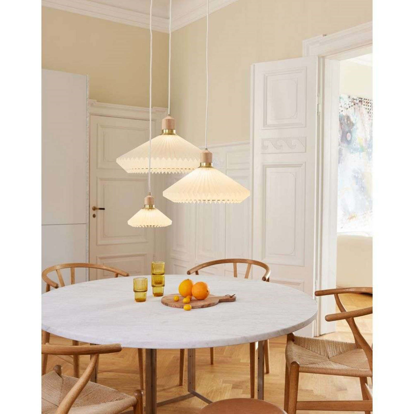 Paris Candeeiro Suspenso Ø56 White/White - Halo Design