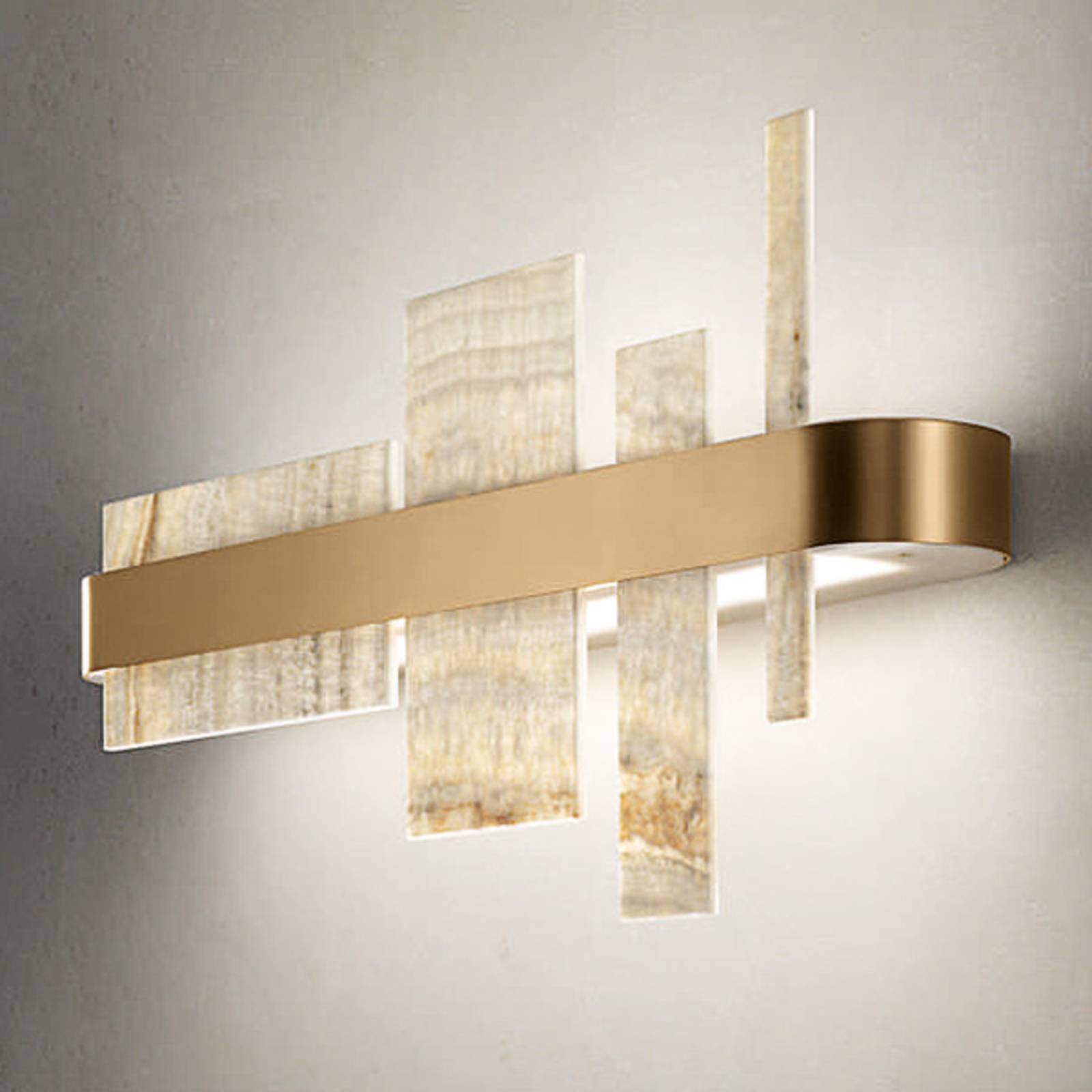 Image of Masiero Applique de designer Honicé avec LED, 65 cm 