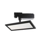 TRACK LIGHT Pannello LED, nero, trifase, 4.000 K, on/off
