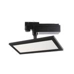 TRACK LIGHT LED panel, čierny, 3-fázový, 4 000 K, zapnutý/vypnutý