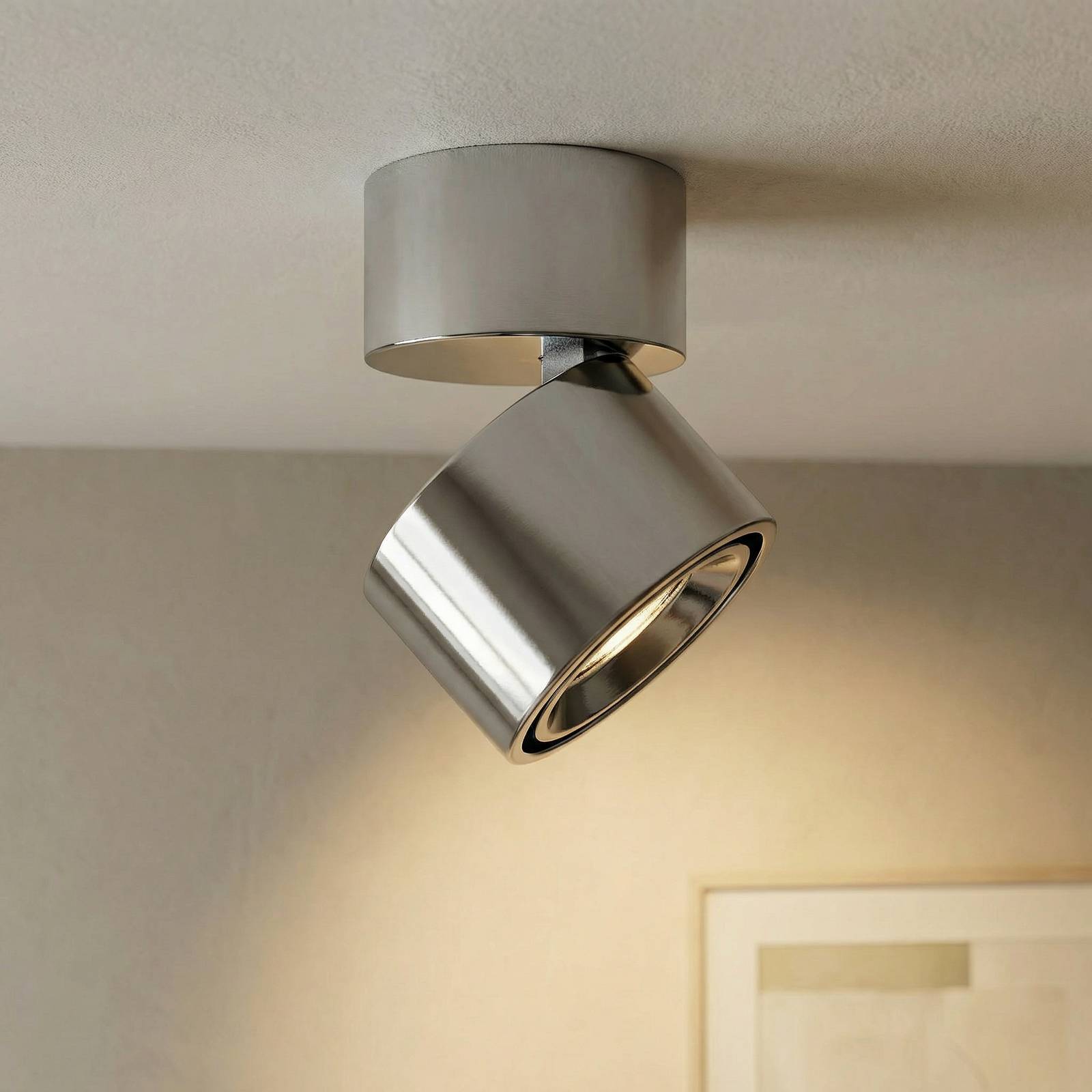 Decor Walther Studio suspension LED chromée Ø7,6cm