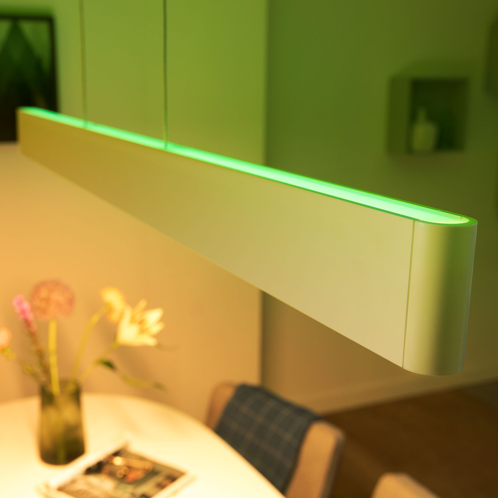 philips hue dining room