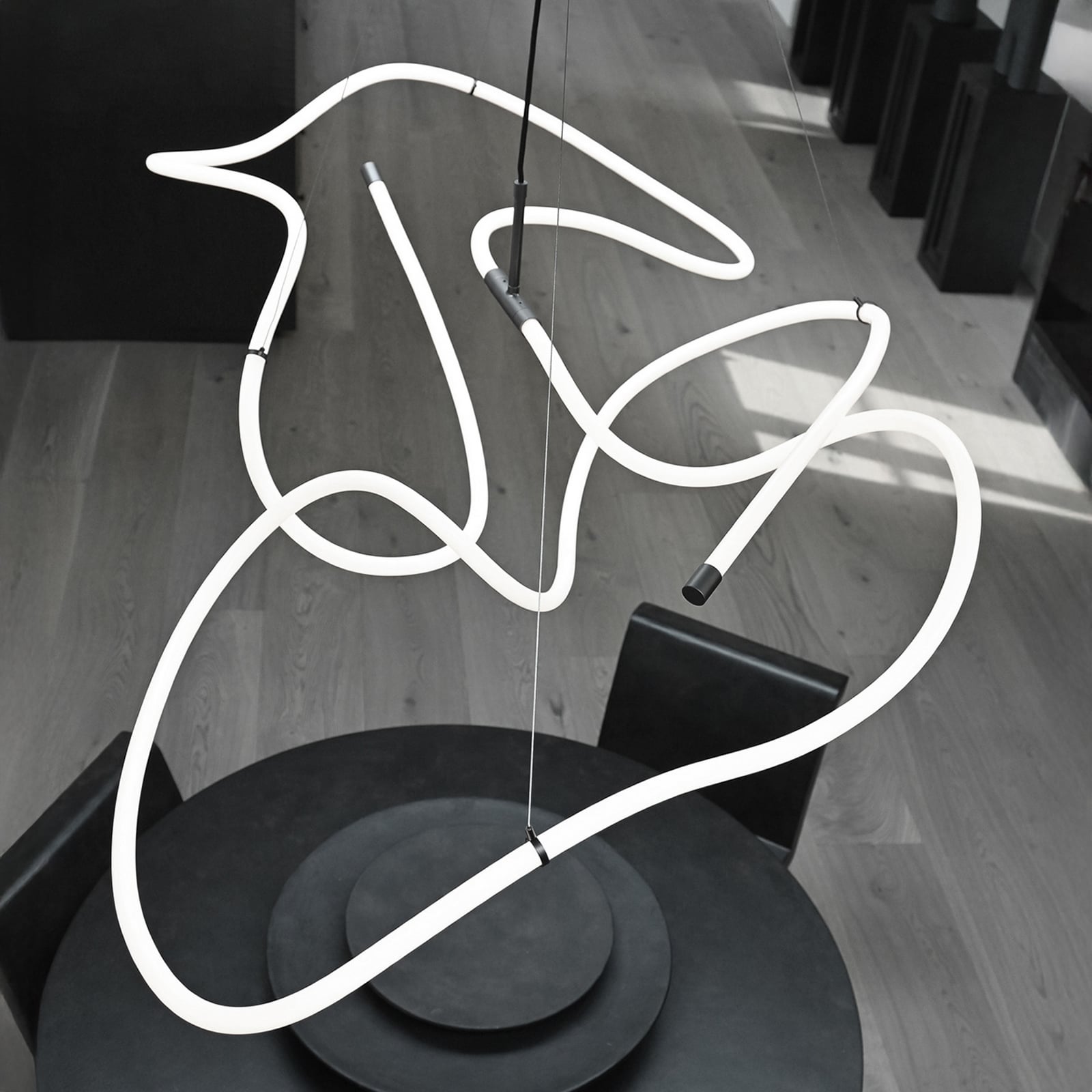 Ghost LED-hänglampa, 155 cm, neon - 101 Copenhagen