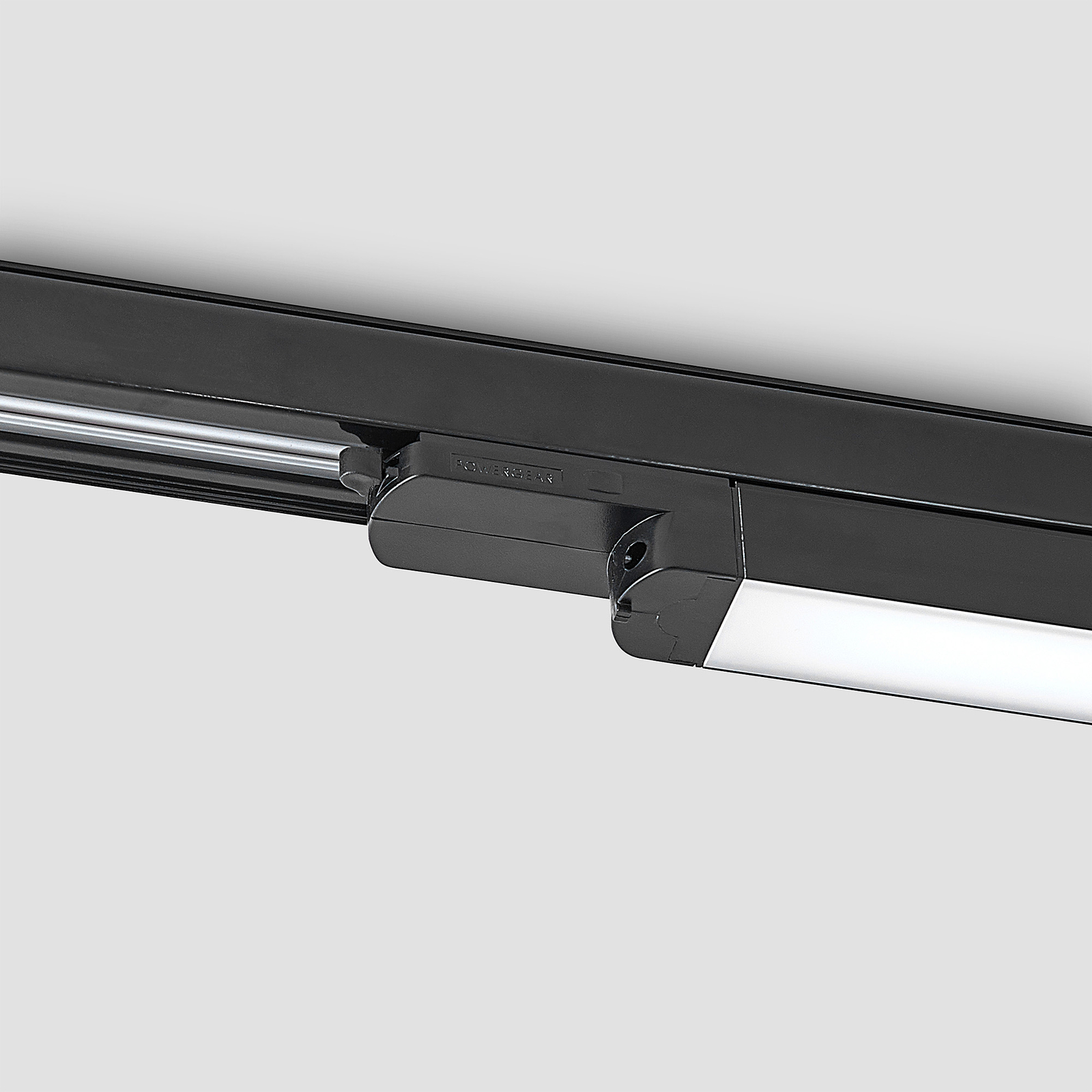 Arcchio Harlow LED-Schienenleuchte schwarz 109 cm