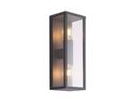 Peldar 2 Aplica de Exterior Dark Grey - Lindby