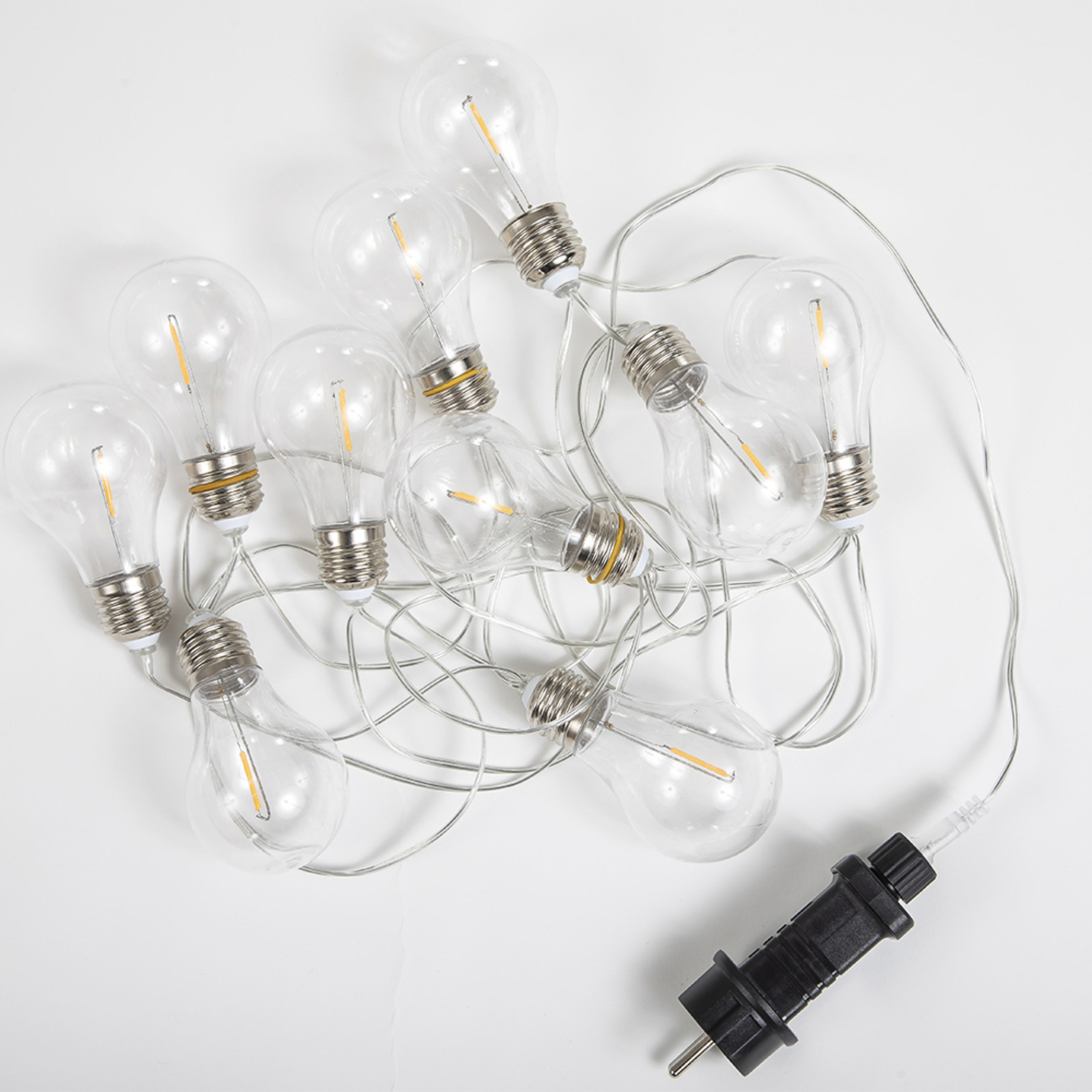 Newgarden Stella vonkajšia LED reťaz s káblom
