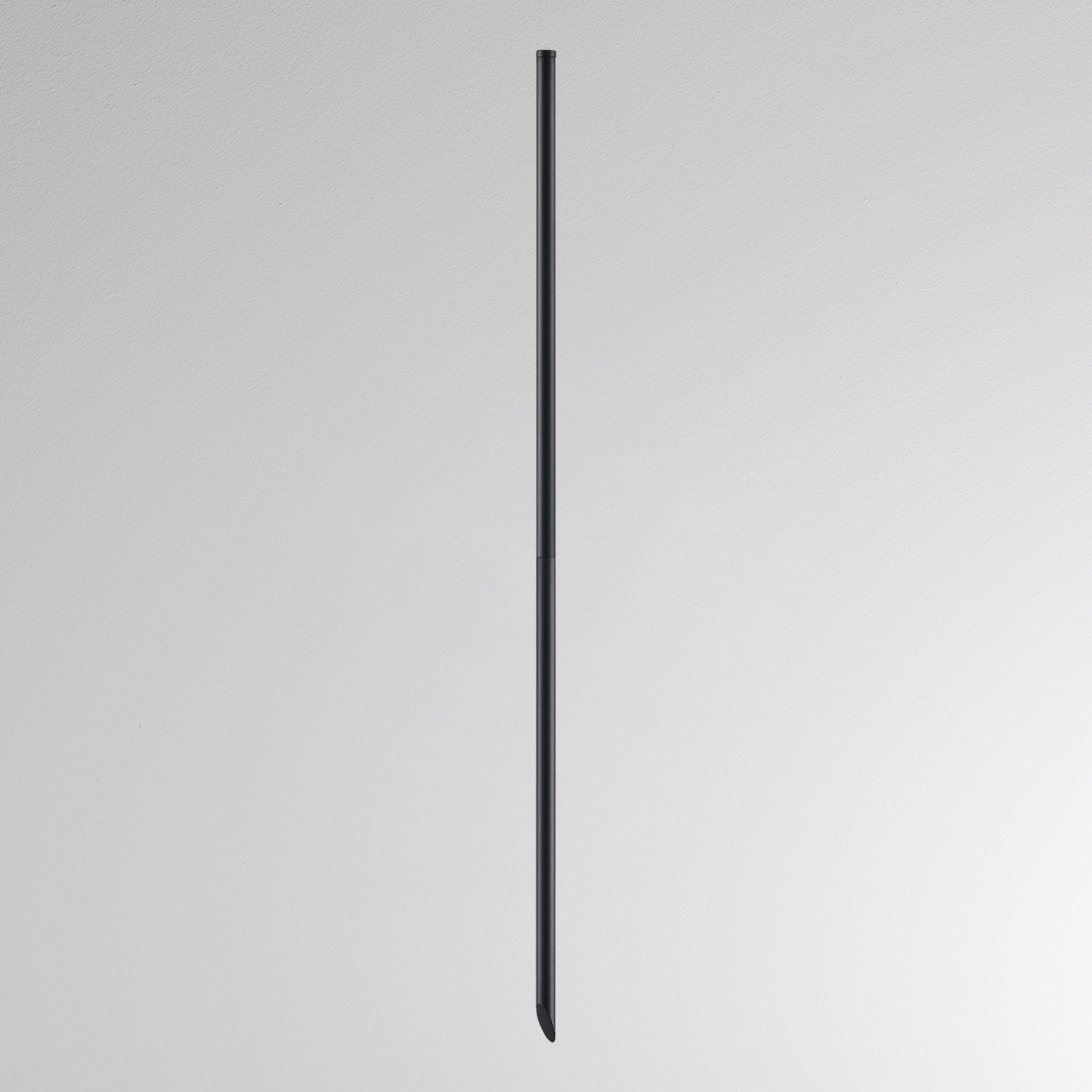 Słupek ogrodowy CHOPA II, antracytowy, wysokość 60 cm, metalowy