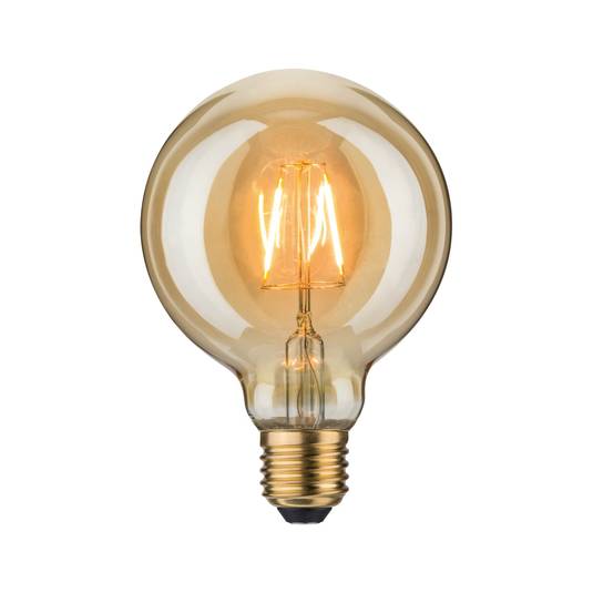 Pauleen ampoule LED à filament G95 E27 2,7 W or 1.700K