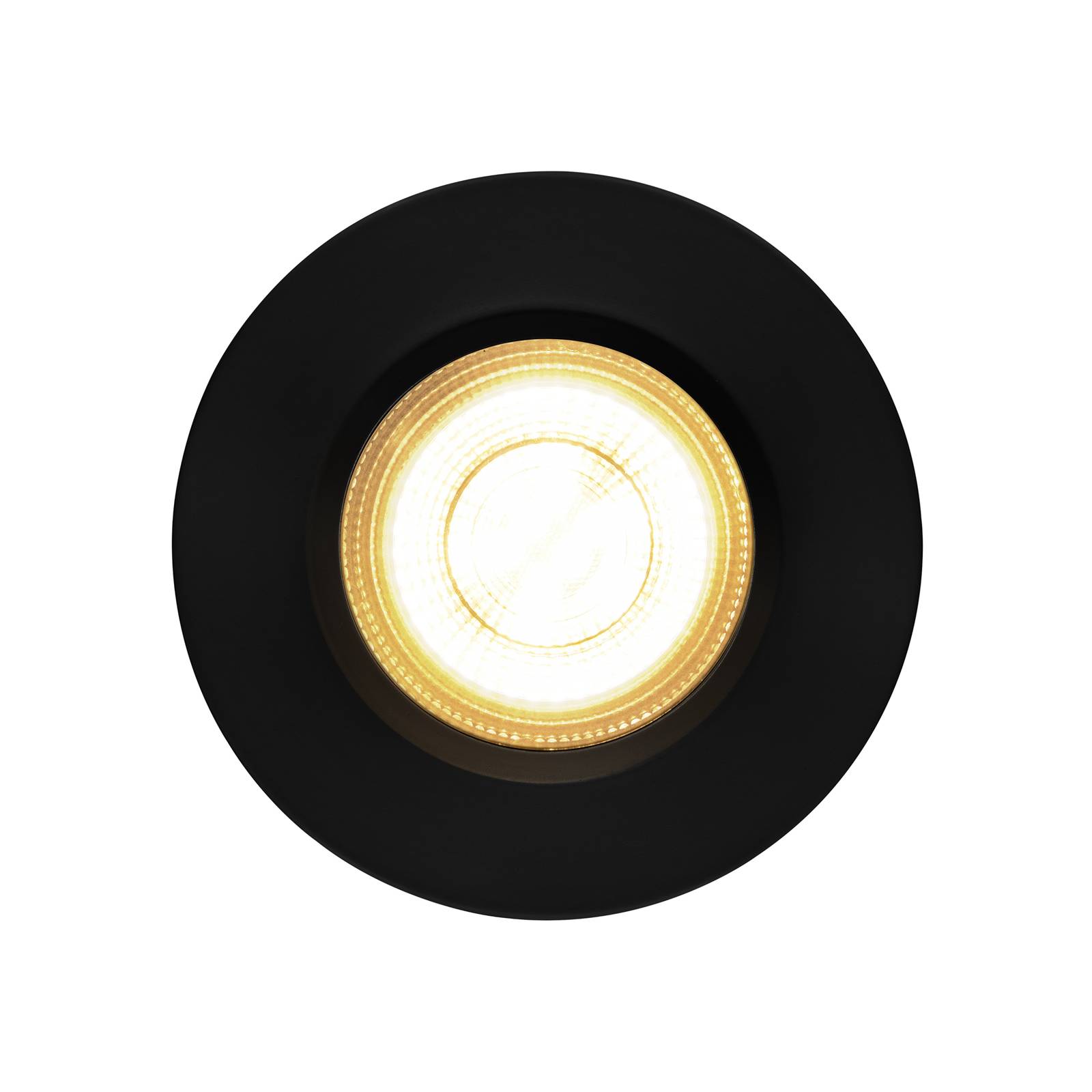 Nordlux LED-inbyggnadslampa Dorado Smart svart