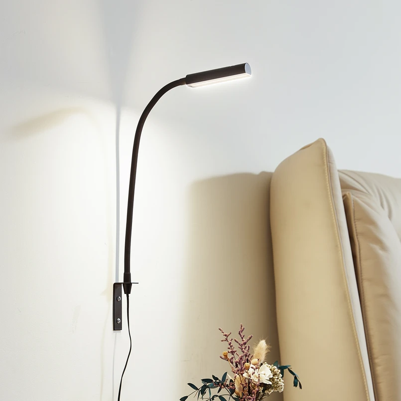 Lindby – Flexola Square LED Wandleuchte Black