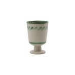 Tazza HDDiva in ceramica bianca/verde, Ø 6 cm, set da 2 - House Doctor