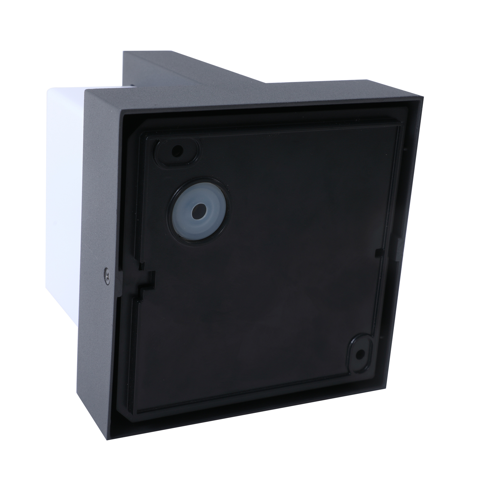 Fyra Square LED Smart Buiten Wandlamp Grijs - Lindby