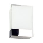 Malthe Applique Murale Chrome/Satin White - Lindby