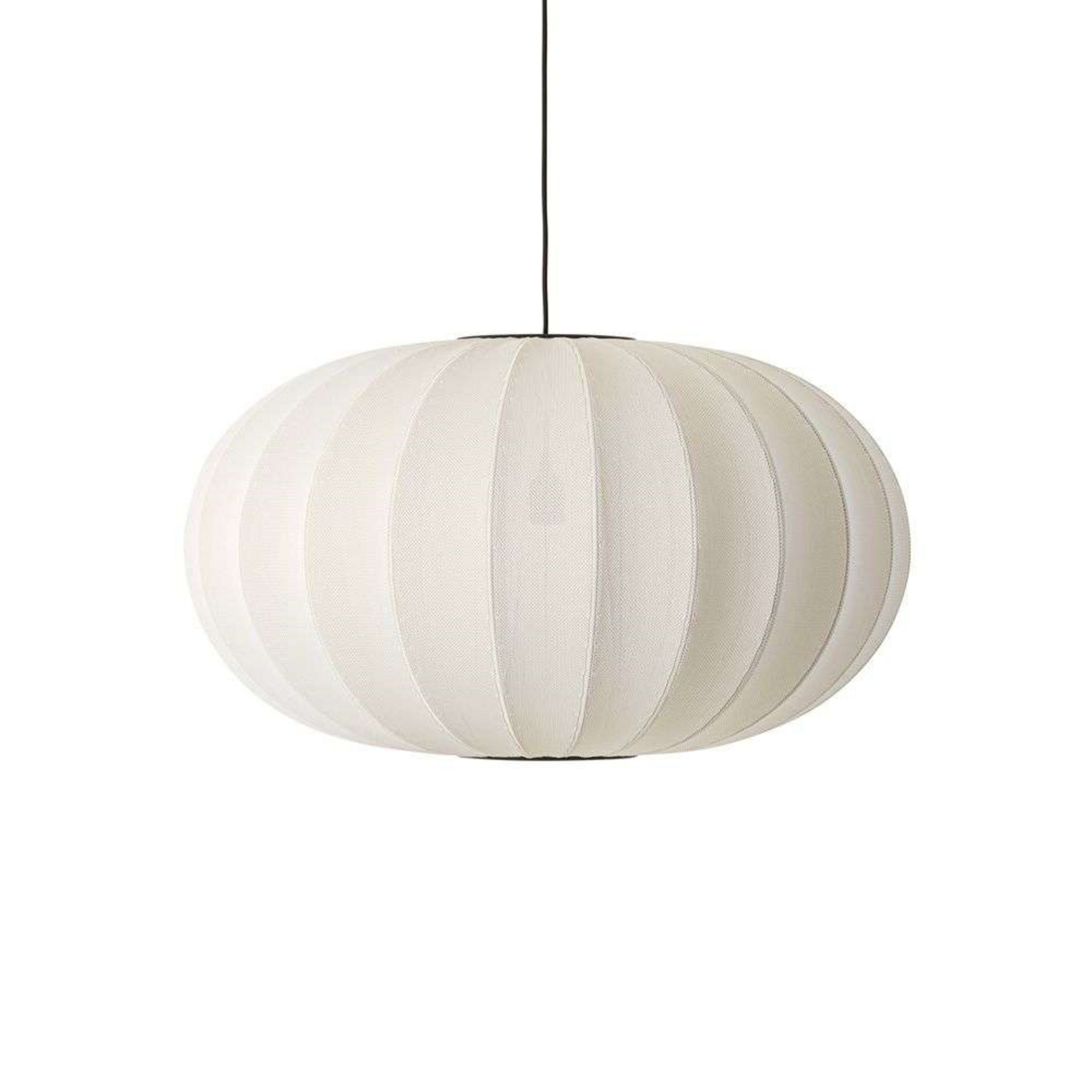 Knit-Wit 76 Oval Suspension Pearl White - Made By Hand