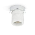 Lampa sufitowa Miss Marble, Carrara/chrom, GU10 MR11