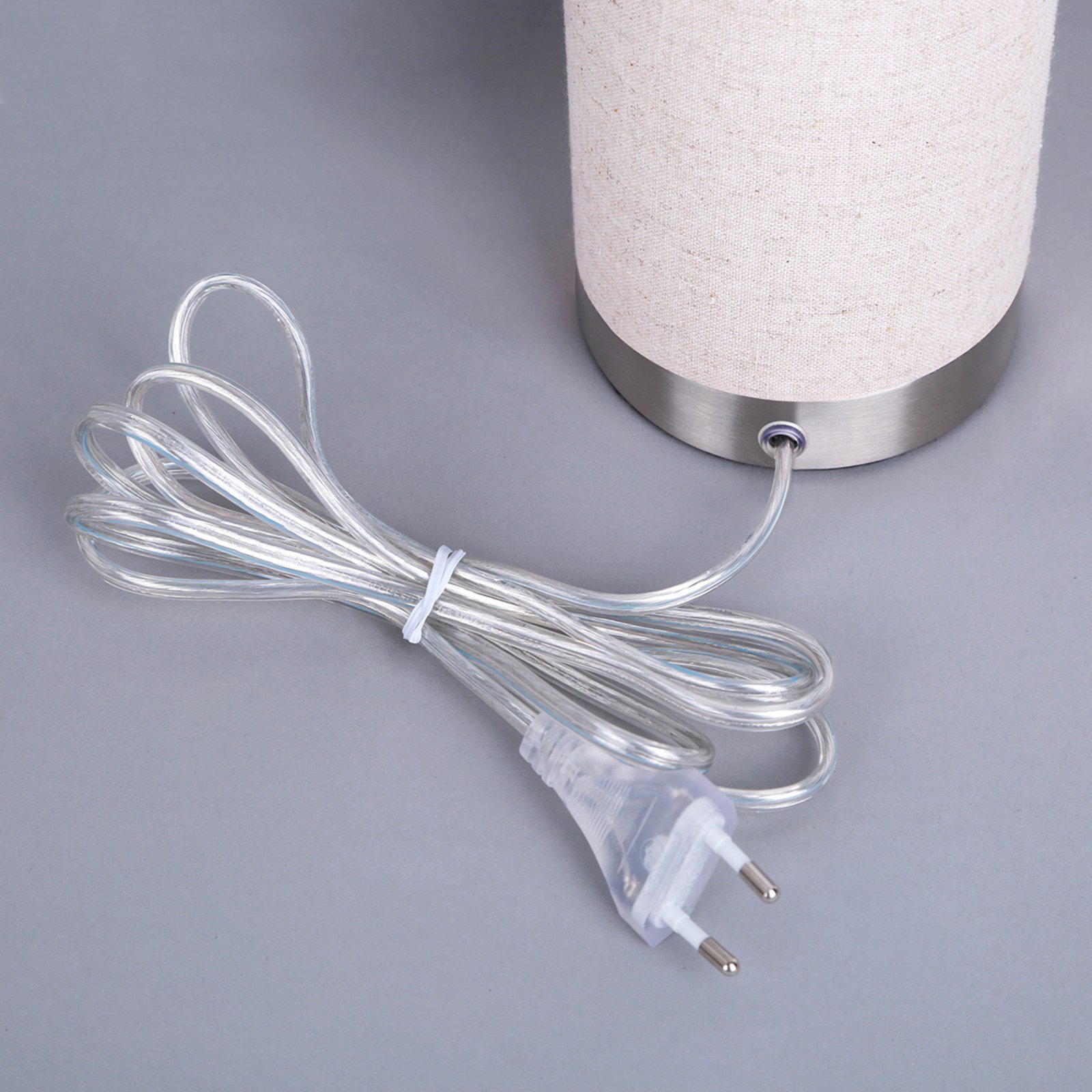 Ronja Stolní Lampa Cream/Nickel - Lindby