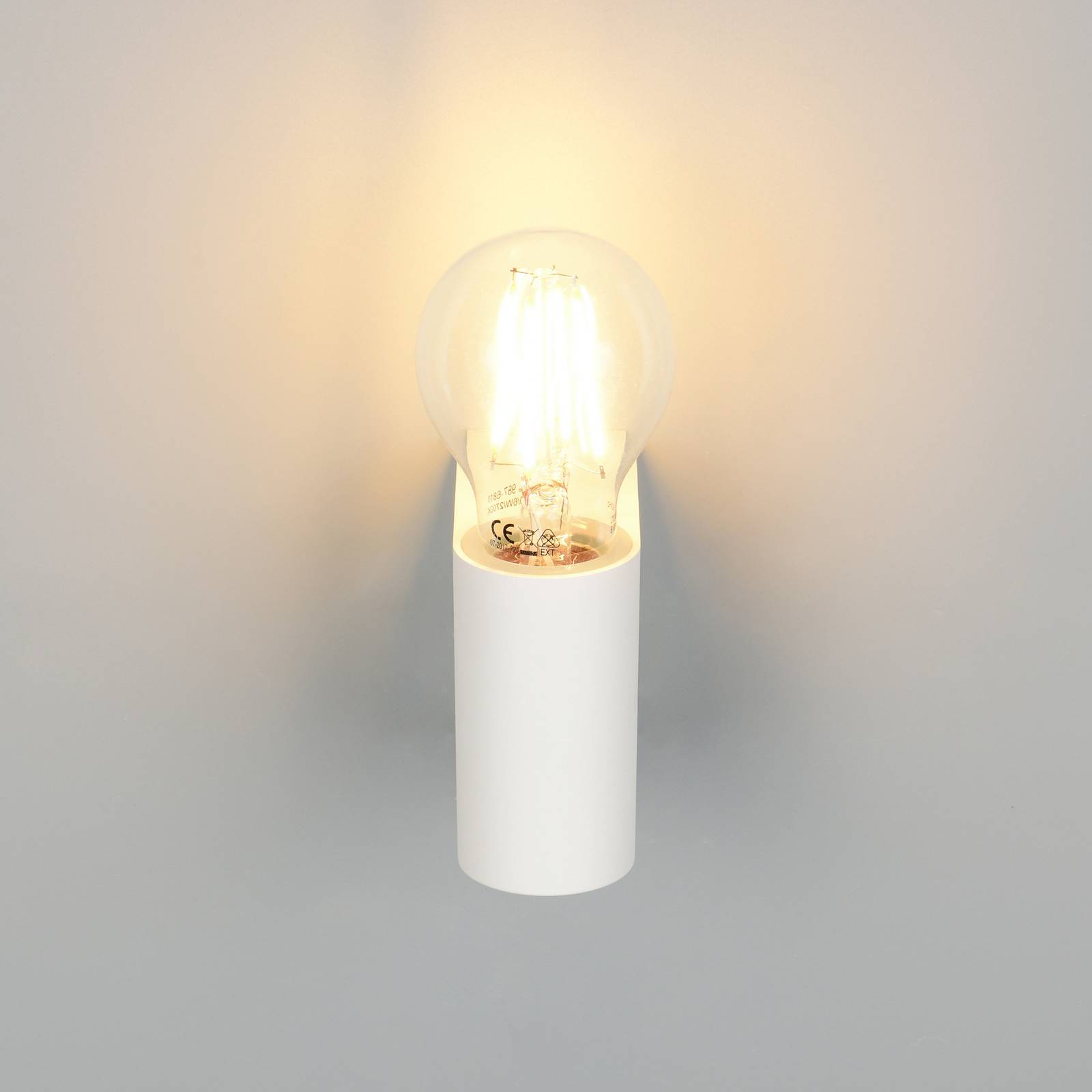  Trio Lighting Trio Lighting Pratella Bathroom Wall Lamp, Width 4 Cm, White, Plastic, Ip44 