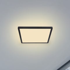 Sapana LED mennyezeti lámpa, szögl. dimm., fekete