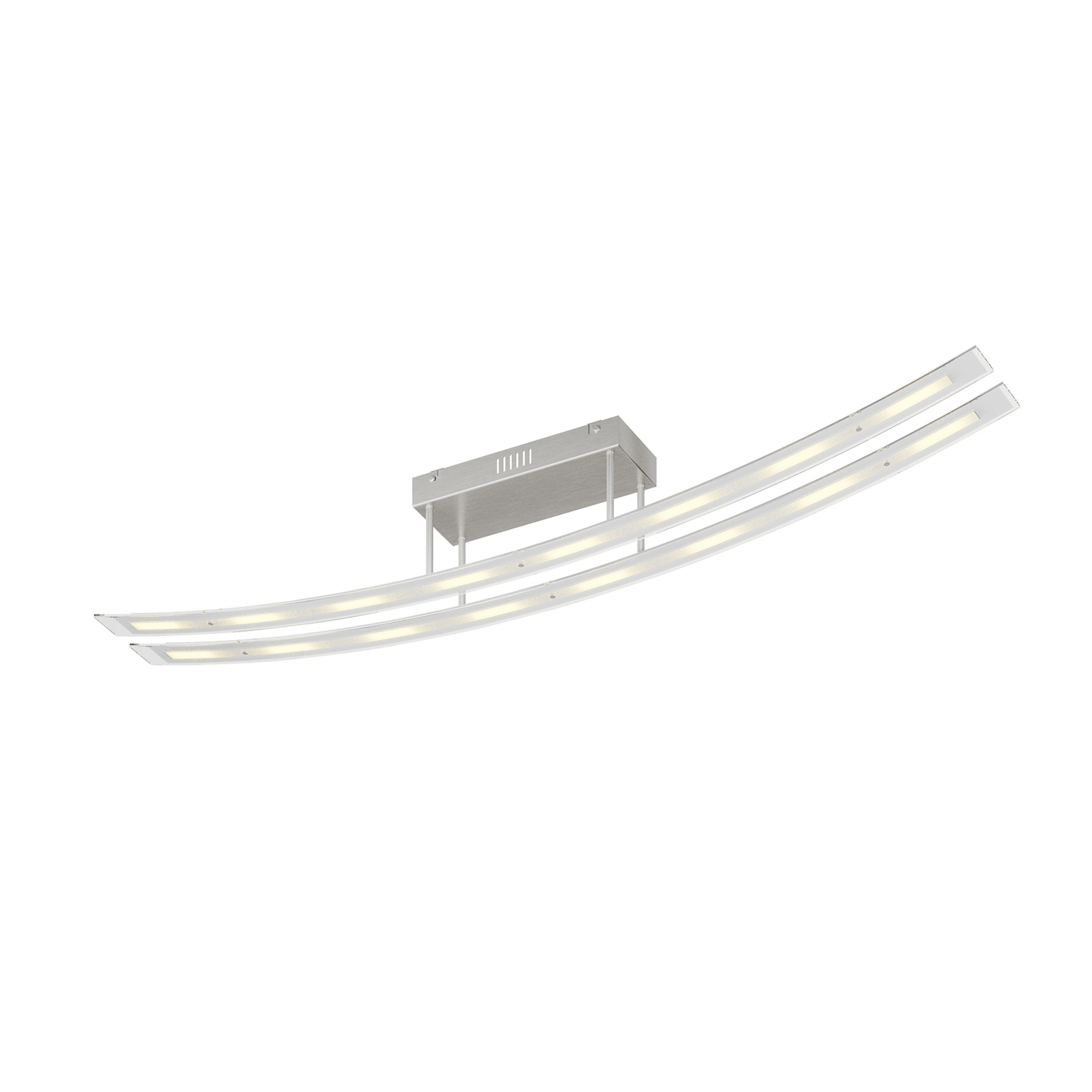 Jarda Double Ceiling Lamp Nickel - Lindby