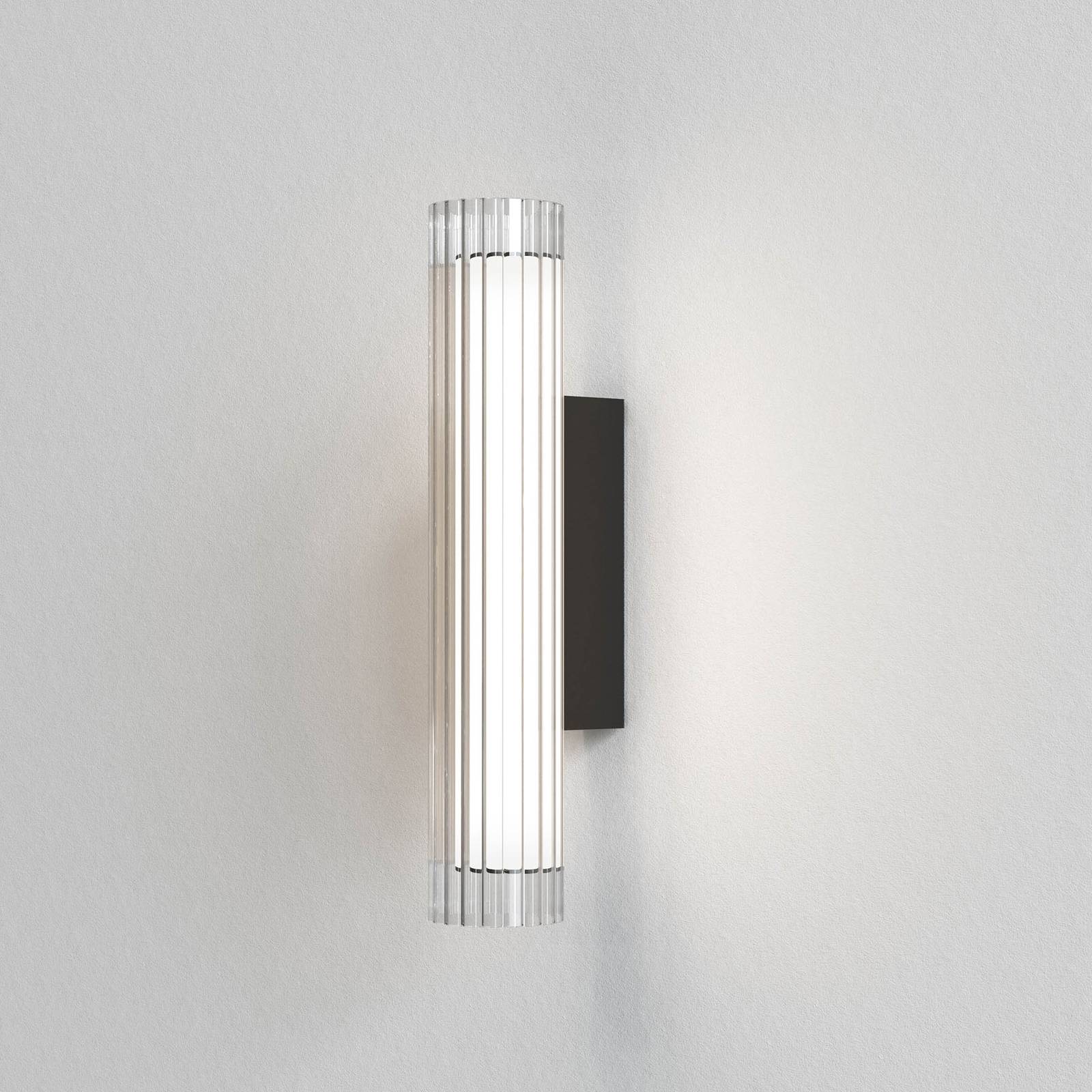 Astro io Wall LED wandlamp IP44 zwart, 42 cm