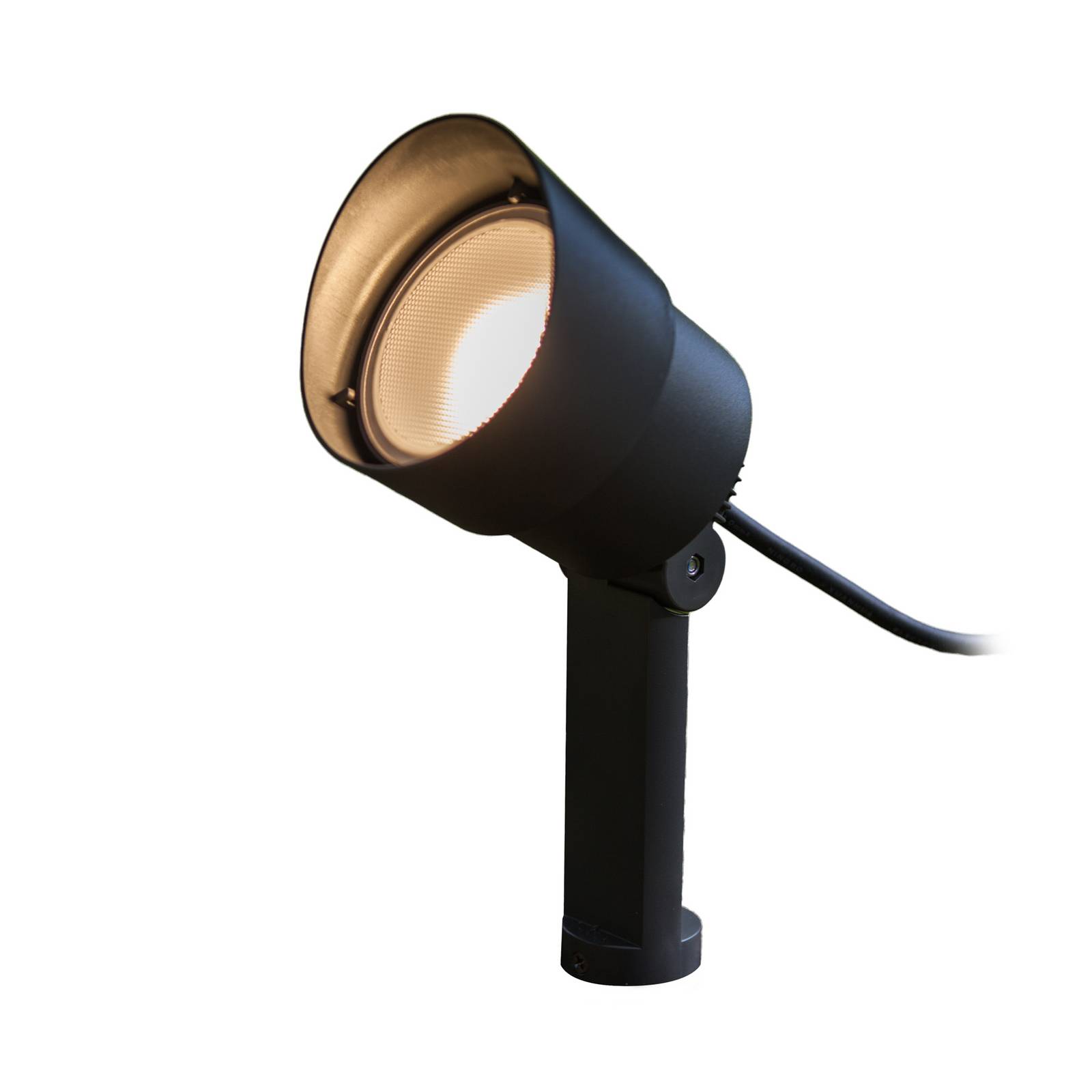 Led Erdspießleuchte Explorer aus Aluminiumdruckguss in - black - Lutec