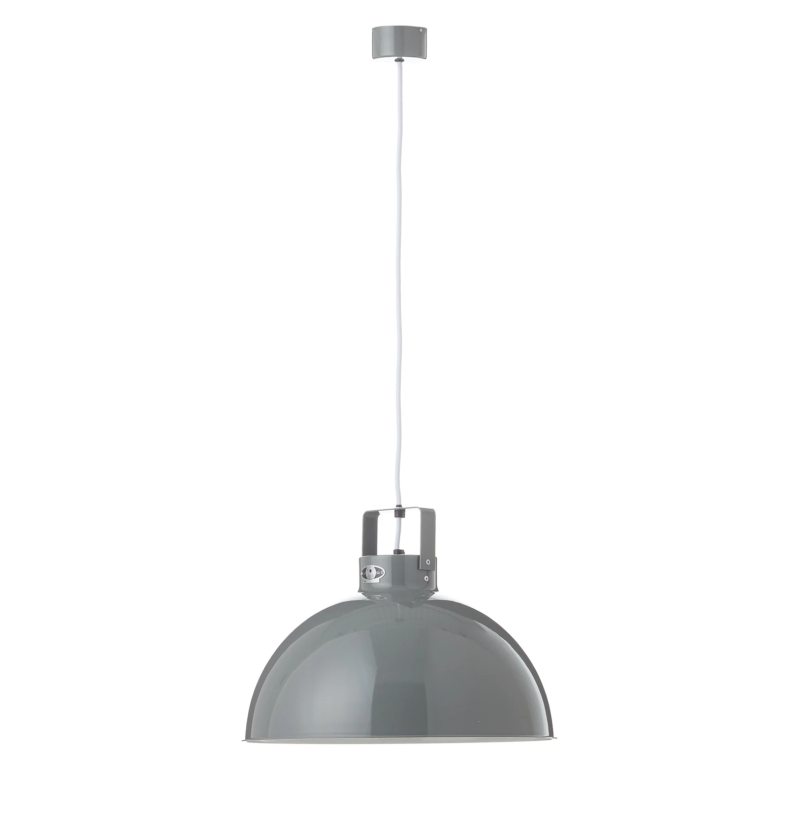 Jieldé Dante D450 κρεμαστό φωτιστικό, γκρι, Ø 45 cm