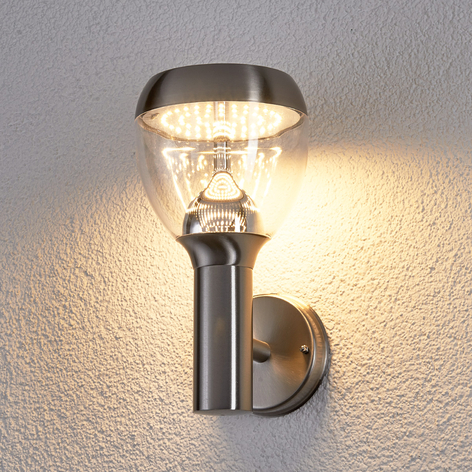 Etta - LED - utendørsvegglampe i rustfritt stål