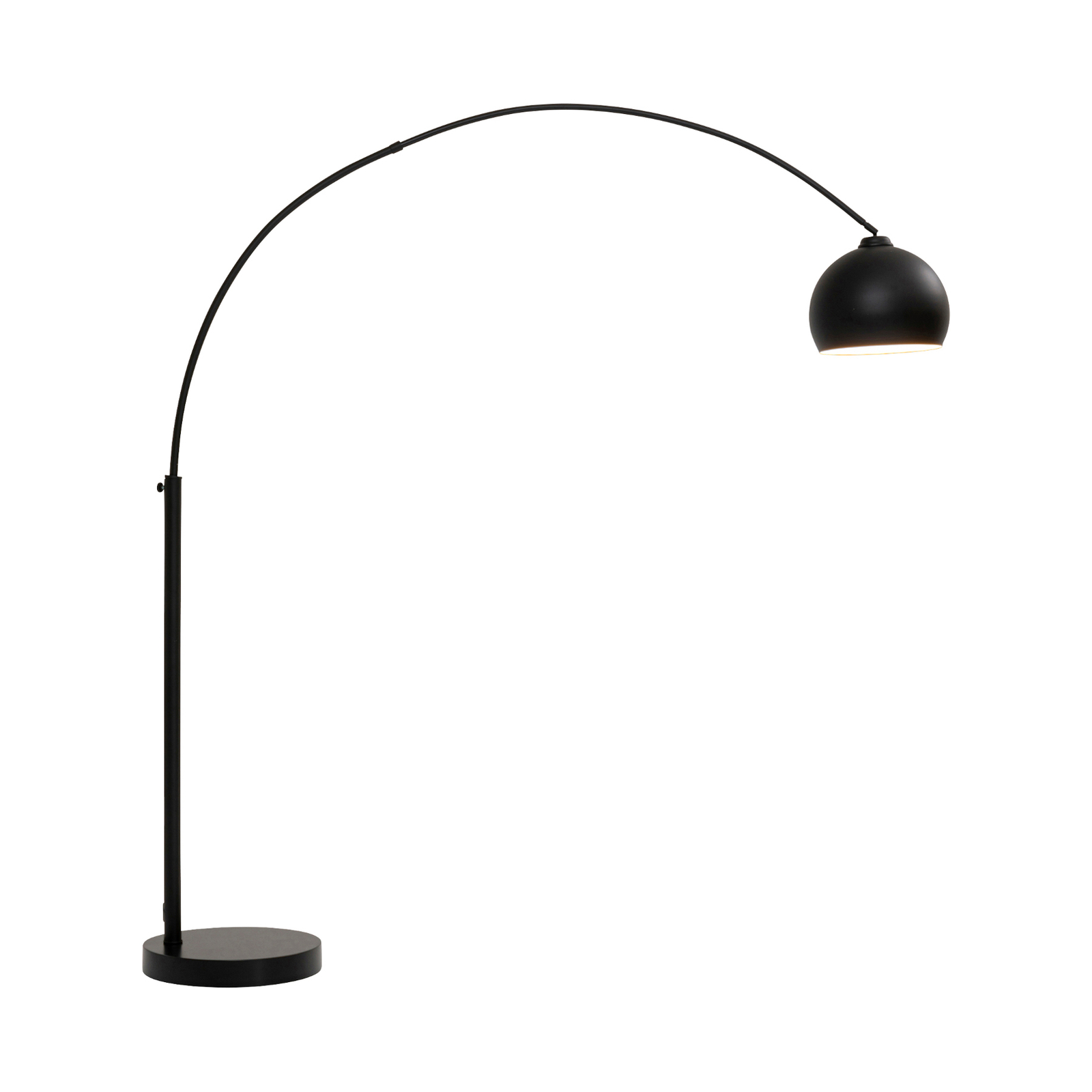KARE Lounge Small Deal Eco arc lamp, black